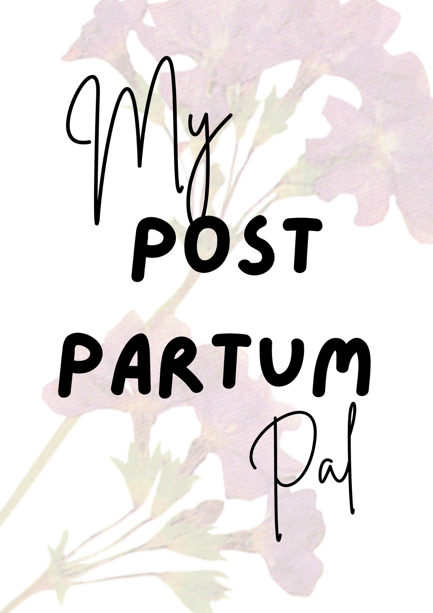 Postpartum Pal Cover